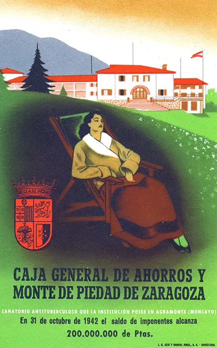 Publicidad de la Inauguración del sanatorio antituberculoso de Agramonte