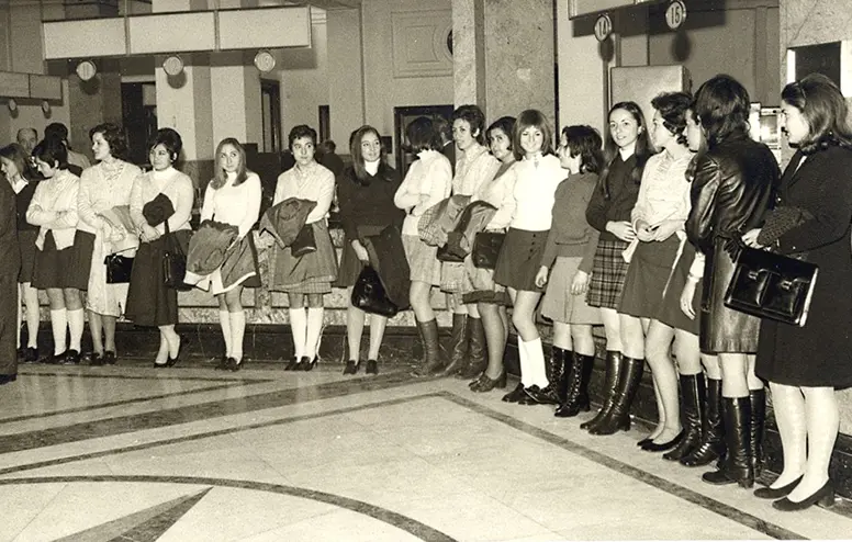 Imagen del primer grupo de mujeres