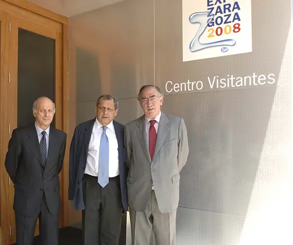 Inauguración del Puente de la arquitecta Zaha Hadid
