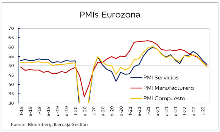 PMIs Eurozona