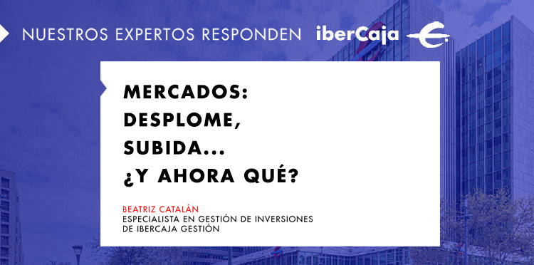 Beatriz Catalán, especialista en gestión de inversiones de Ibercaja Gestión