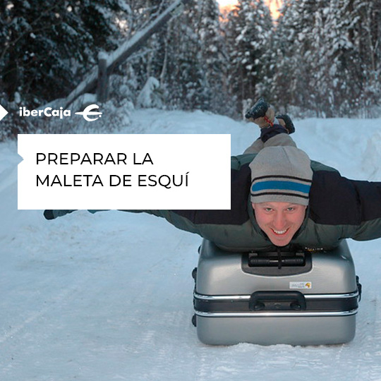 Preparar la maleta de esquí | Ibercaja