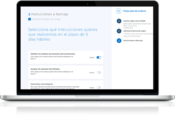 Traslada tus cuentas en solo 5 pasos
