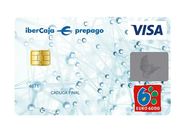 Tarjeta blanca Visa Prepago Negocios