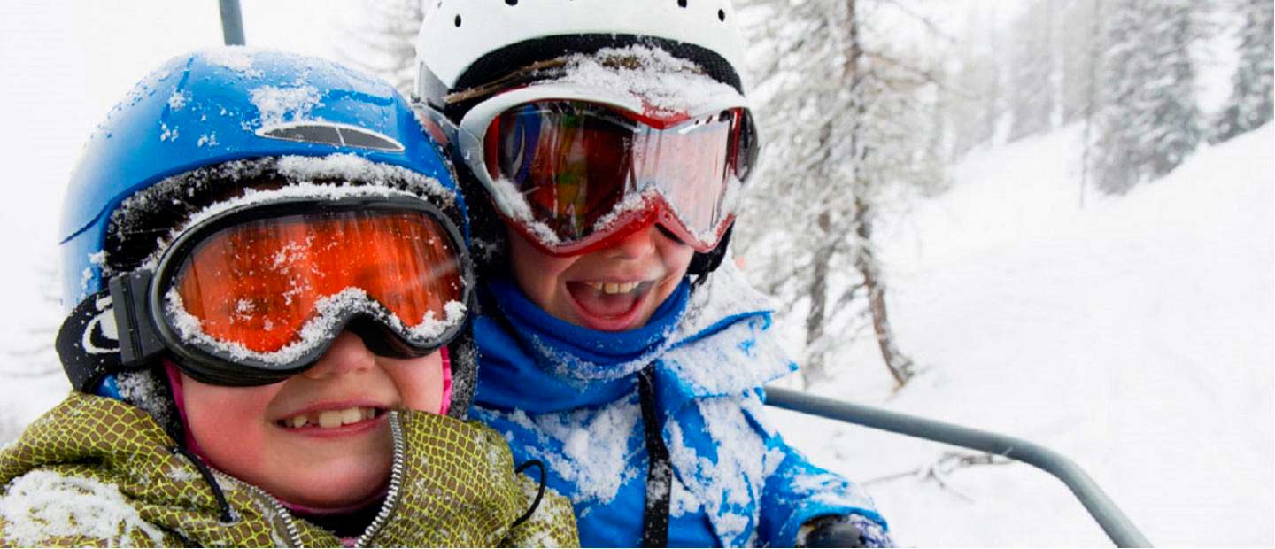 Prepara a tus hijos para su primer día de esquí