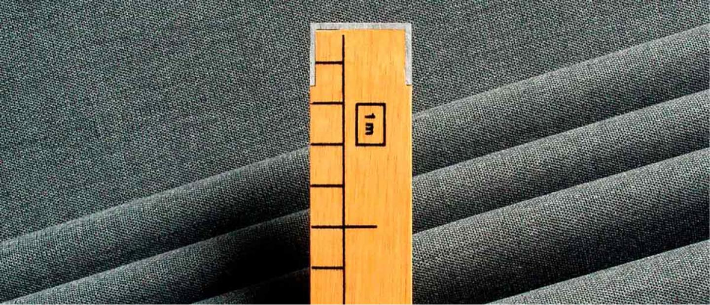 Imagen regla medidora en centimetros