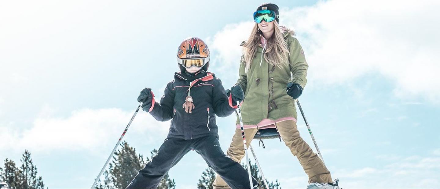 Mejor periodo para esquiar en familia