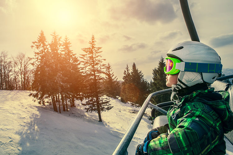 Alojamiento cerca de las pistas facilita muchas cosas