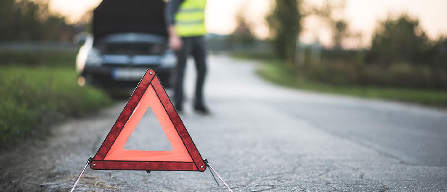 Imagen triángulo de emergencia