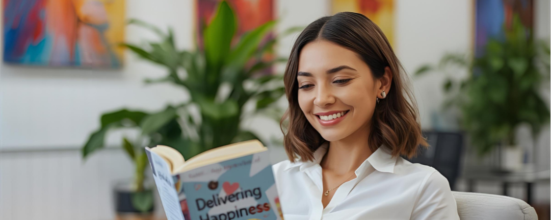 Mujer leyendo un libro