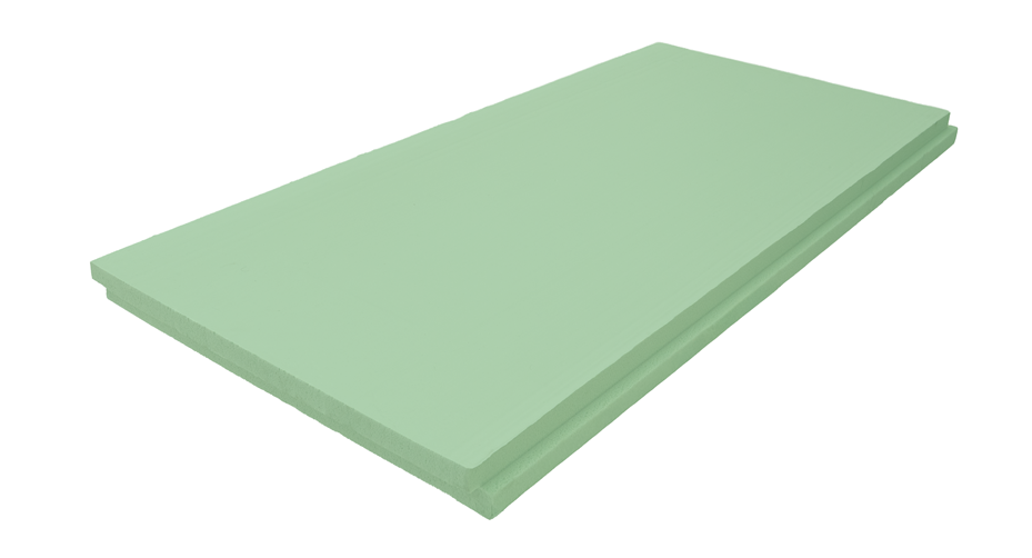 Plancha aislante verde de Thermogreen.