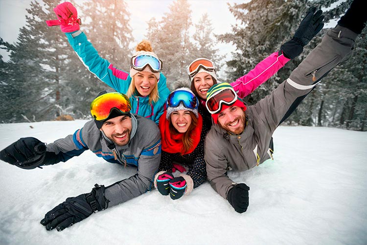 Disfruta de la nieve y la montaña