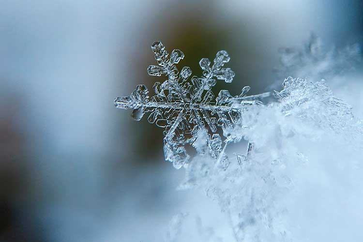 ¿Qué temperatura es necesaria para que nieve?