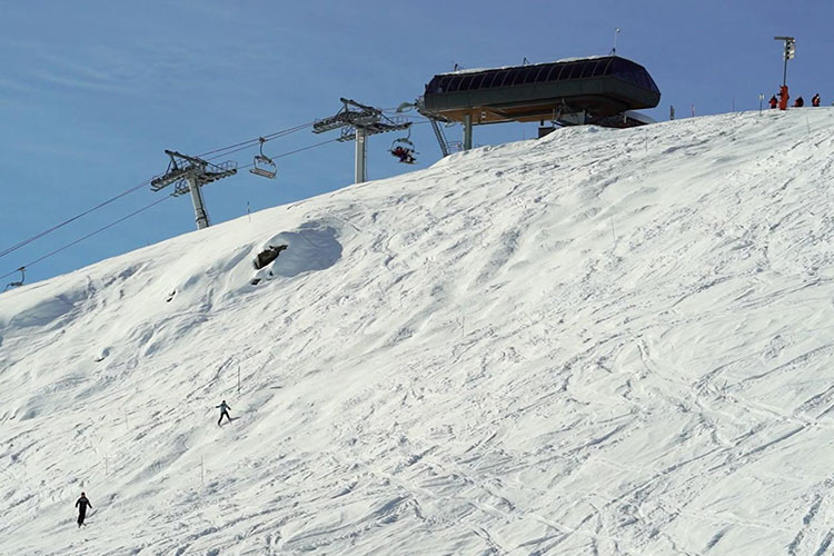 Consejos para esquiar las pistas de baches