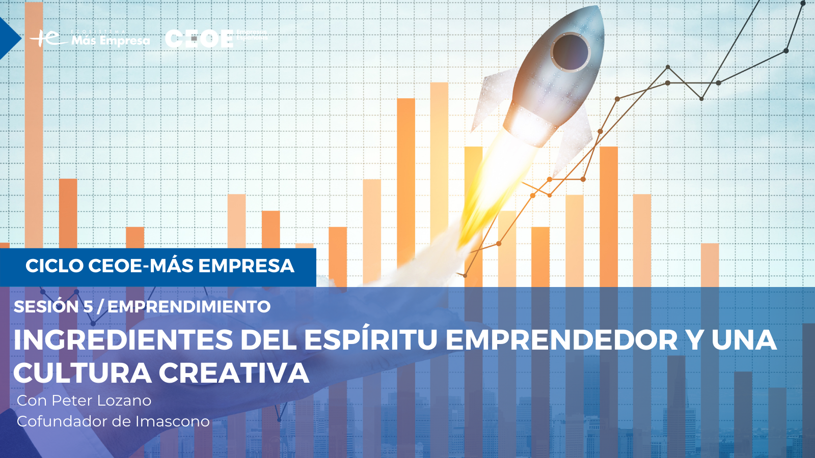 Claves del emprendimiento en el mundo actual: el ejemplo de Peter Lozano, cofundador de Imascono